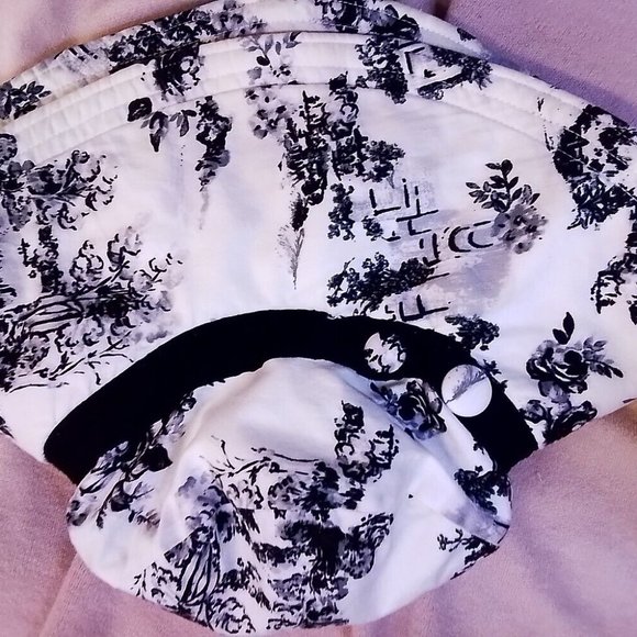 Lack And White Hat Large Rim Romantic 1900 Century Sean One Of A Kind H - Picture 13 of 16